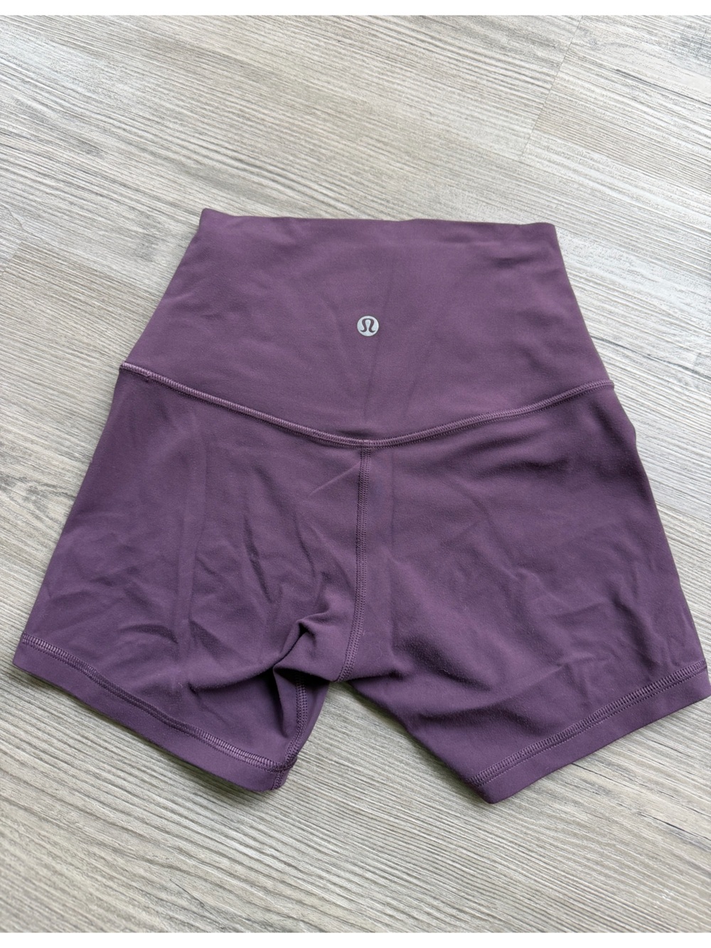 Lululemon athletica High-Rise Align Plum Bike Shorts